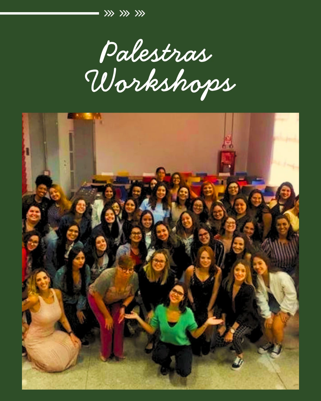 Palestras - Cursos - Oficinas - Workshops