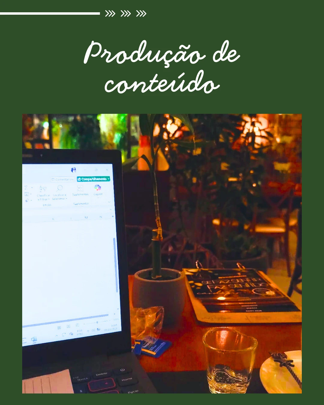 Produção de conteúdo